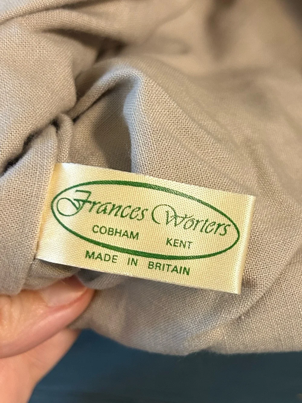 Frances Worters Vintage Tea Cozy Brick House, Made in England  | 100% Cotton NOS